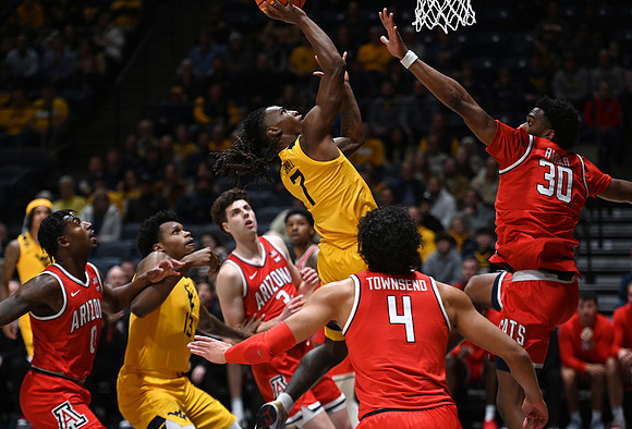 WVU vs Arizona mens basketball