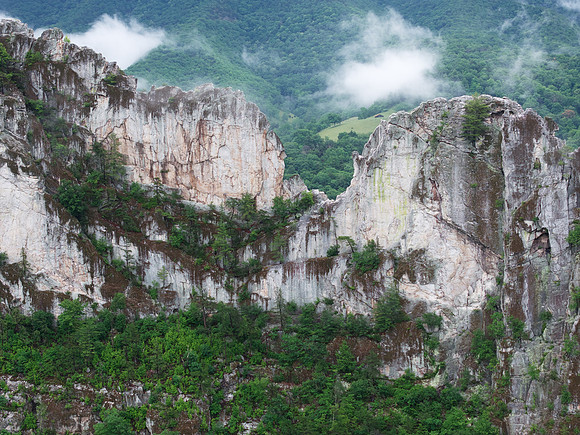 seneca Rocks drone