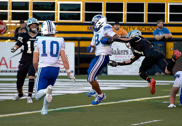 West #8 TD run